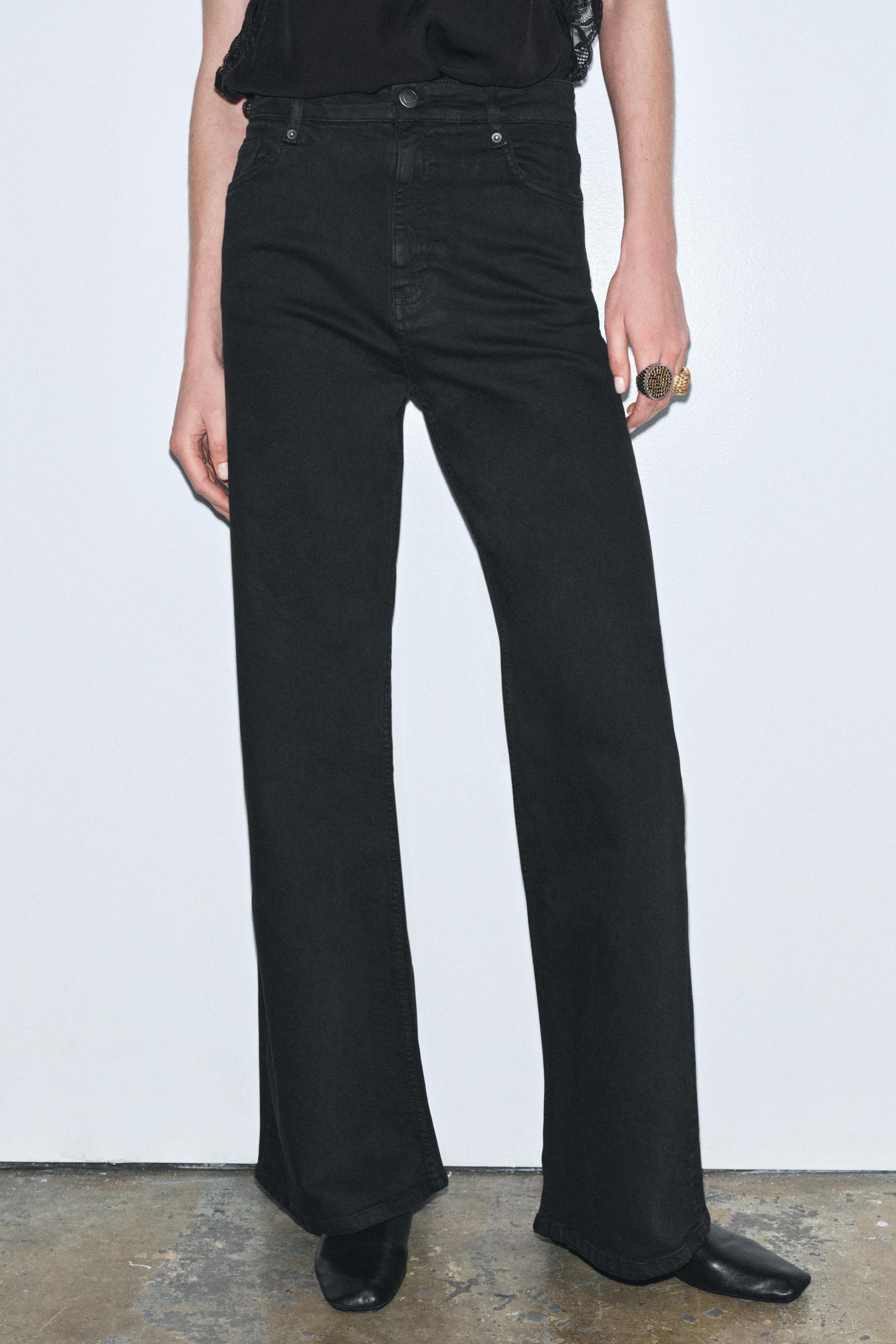 ZW COLLECTION HIGH RISE WIDE LEG JEANS
